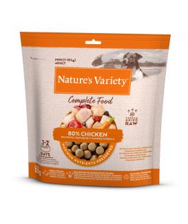 Natural freeze store dried dog food